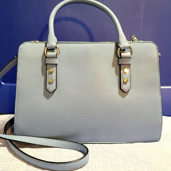 Kate Spade Mulberry Street Satchel, Dusty Blue - Picture 3 of 6